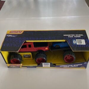 Ford Monster Truck and Tow Set - Red and Blue NWOT